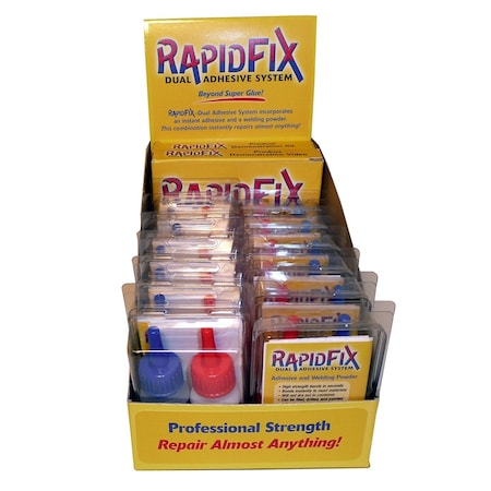 Rapidfix Dual Adhesive System Display 7121101ES